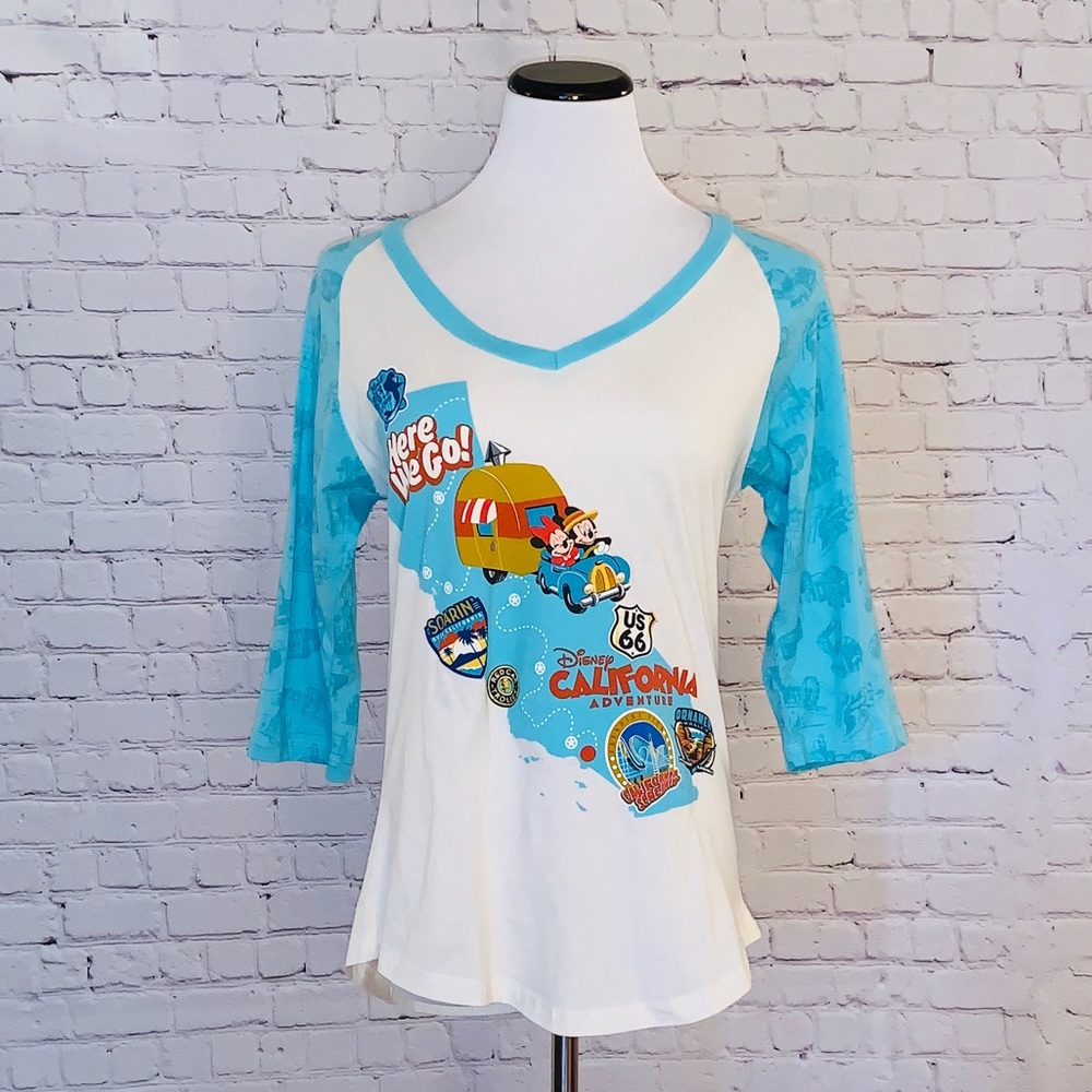 {Disney Parks} California Adventures Tshirt Sz XL